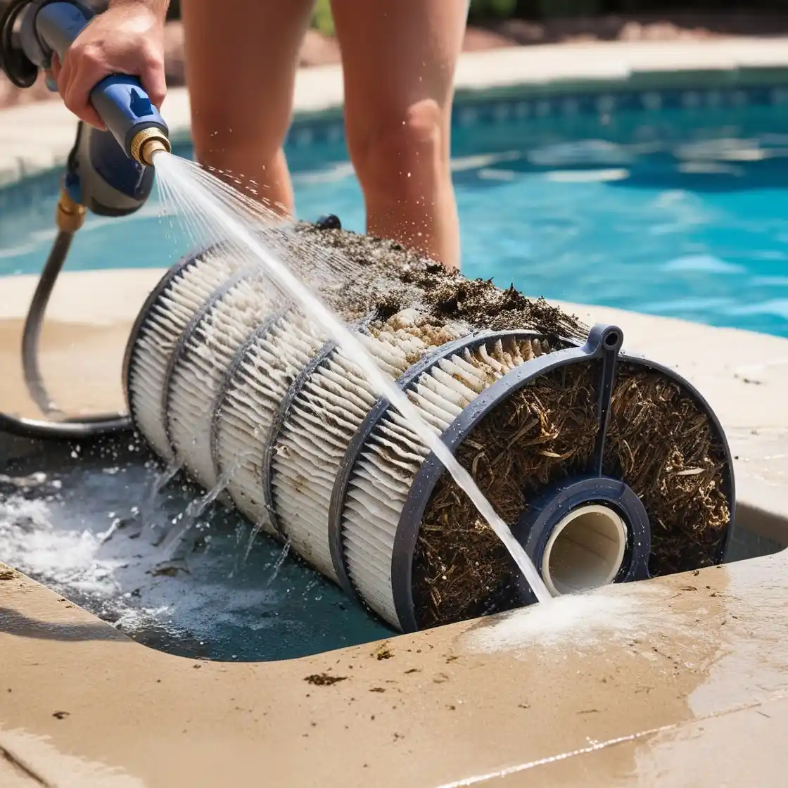 Pool-Filtration