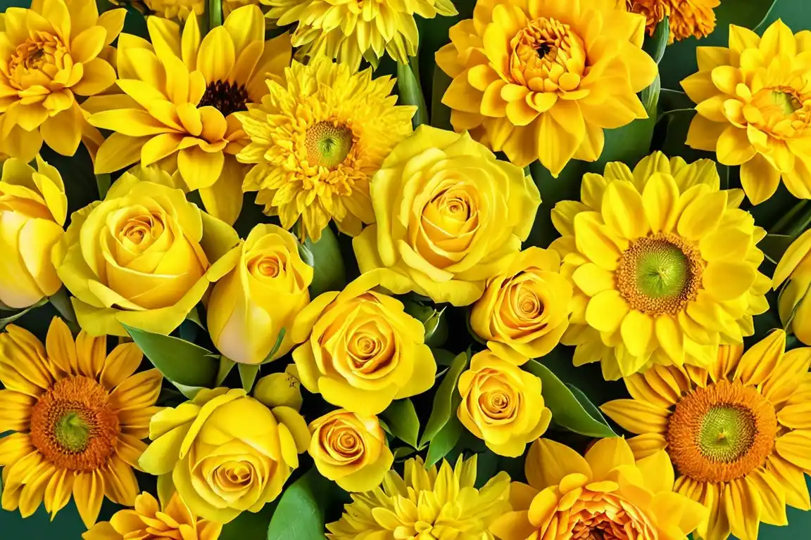 Types of Yellow Flowers Perfect for Bouquets