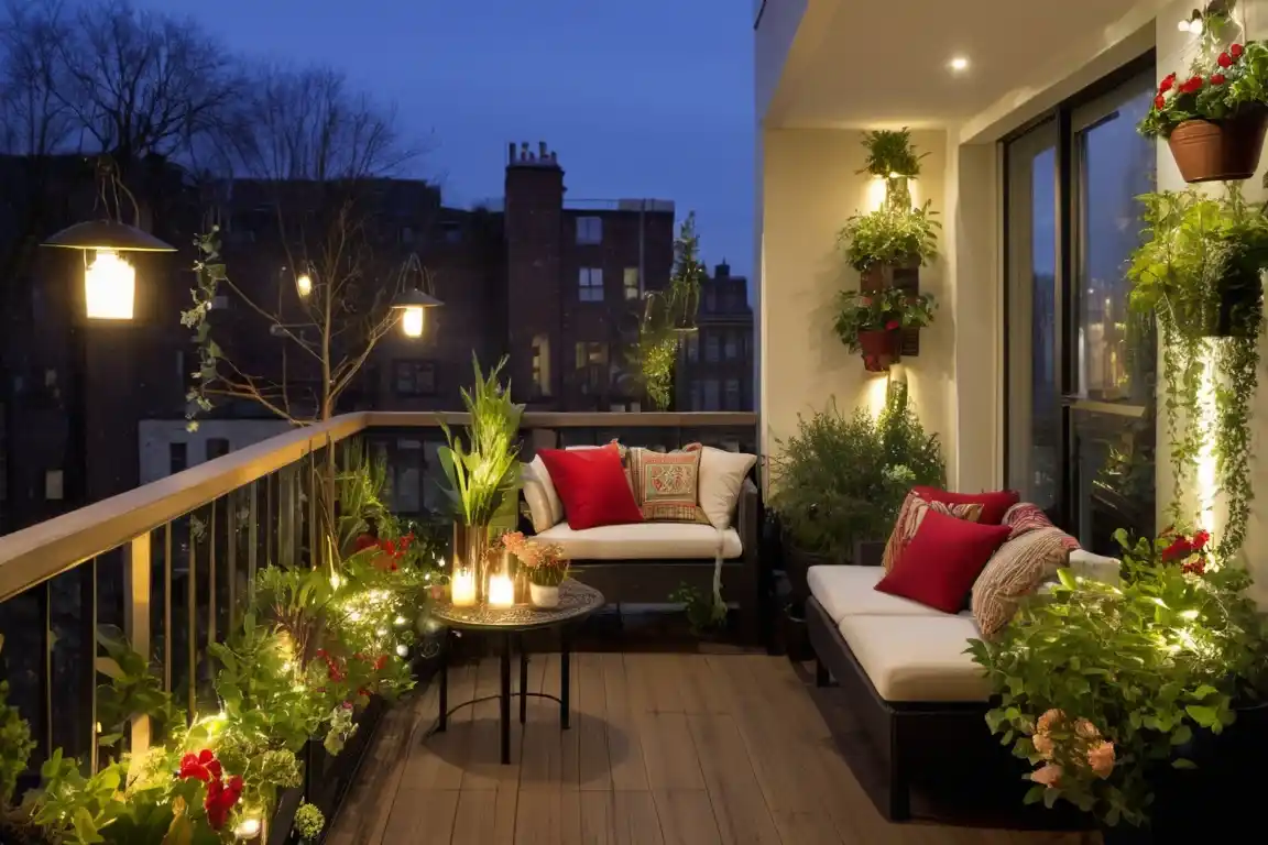  balcony garden year-round.