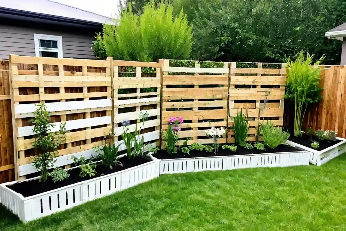 DIY Garden Fence for Your Backyard