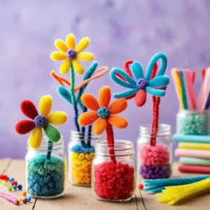 Pipe Cleaner Flowers