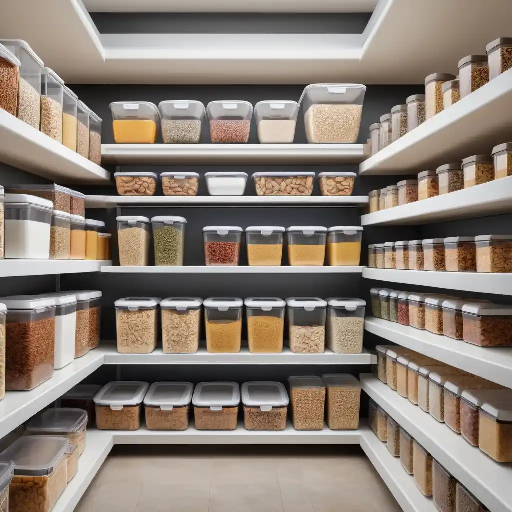 How to Get Rid of Mice Humanely Food stored in sealed containers to prevent mice